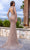 Chic and Holland HF110314 - Cutout Back See-Through Evening Dress Evening Dresses