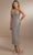 Christina Wu Celebration 22167 - Sequined Prom Dress Prom Dresses 0 / Silver Matte