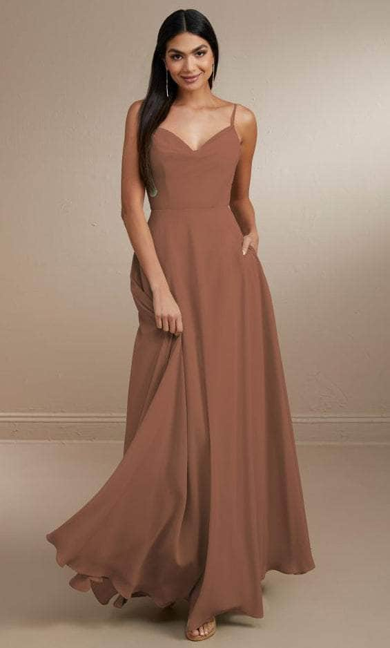 Christina Wu Celebration 22169 - Cowl Neck Prom Dress Special Occasion Dress