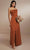 Christina Wu Celebration 22173 - Satin Dress Bridesmaid Dresses 0 / Terracotta