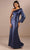 Christina Wu Celebration 22197 - Sequined One-Sleeve Evening Gown Evening Dresses