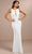 Christina Wu Celebration 22205 - Sequin Scoop Neck Evening Dress Evening Dresses 0 / Ivory Shiny