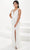 Christina Wu Celebration 22210 - Sequin Sleeveless Evening Gown Evening Gown 0 / Ivory Shiny