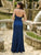 Christina Wu Celebration 22220 - Crisscross Halter Neck Prom Gown Special Occasion Dress