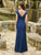 Christina Wu Celebration 22224 - Cap Sleeve Banded Waist Prom Gown Special Occasion Dress