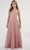 Christina Wu Celebration 32145 - Chiffon Square Dress Prom Dresses 2 / Mauve