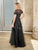 Christina Wu Eleganve 17166 - Short Sleeve Floral Appliqued Prom Gown Special Occasion Dress