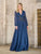 Christina Wu Eleganve 17171 - Surplice V-Neck Appliqued Evening Gown Special Occasion Dress