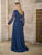 Christina Wu Eleganve 17171 - Surplice V-Neck Appliqued Evening Gown Special Occasion Dress