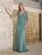 Christina Wu Eleganve 17174 - Flutter Sleeve Beaded Evening Gown Special Occasion Dress