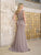 Christina Wu Eleganve 17175 - Fold Over V-Neck Beaded Evening Gown Special Occasion Dress