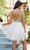 Cinderella Couture 5112J - Embroidered Illusion Bodice Cocktail Dress Special Occasion Dress