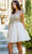 Cinderella Couture 5112J - Embroidered Illusion Bodice Cocktail Dress Special Occasion Dress