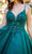 Cinderella Couture 5112J - Embroidered Illusion Bodice Cocktail Dress Special Occasion Dress