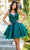 Cinderella Couture 5112J - Embroidered Illusion Bodice Cocktail Dress Special Occasion Dress