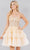 Cinderella Couture 5133J - Strapless Beaded Corset Cocktail Dress Special Occasion Dress