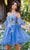 Cinderella Couture 5135J - Illusion Scoop A-Line Cocktail Dress Special Occasion Dress