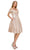 Cinderella Couture 8012J - Off-Shoulder Glitter Cocktail Dress Homecoming Dresses