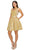 Cinderella Couture 8013J - Sleeveless A-Line Cocktail Dress Homecoming Dresses