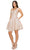 Cinderella Couture 8013J - Sleeveless A-Line Cocktail Dress Homecoming Dresses