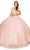 Cinderella Couture 8028J - Sweetheart Cold Shoulder Ballgown Special Occasion Dress