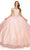 Cinderella Couture 8028J - Sweetheart Cold Shoulder Ballgown Special Occasion Dress XS / Blush