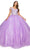 Cinderella Couture 8028J - Sweetheart Cold Shoulder Ballgown Special Occasion Dress XS / Lilac