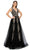 Cinderella Couture 8029J - Gold Embroidered A-Line Prom Gown Special Occasion Dress