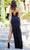 Cinderella Couture 8035J - Cowl Neck Corset Prom Gown Special Occasion Dress