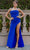 Cinderella Couture 8035J - Cowl Neck Corset Prom Gown Special Occasion Dress