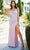 Cinderella Couture 8035J - Cowl Neck Corset Prom Gown Special Occasion Dress XS / Rose