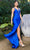 Cinderella Couture 8048J - Strappy V-Back Rhinestone Prom Gown Special Occasion Dress