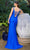 Cinderella Couture 8048J - Strappy V-Back Rhinestone Prom Gown Special Occasion Dress