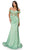 Cinderella Couture 8050J - Floral Appliqued Sweetheart Prom Gown Special Occasion Dress