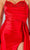 Cinderella Couture 8082J - Ruched Detailed Sleeveless Prom Gown Prom Dresses XS / Red