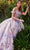 Cinderella Divine 15704 - Floral Appliqué Sweetheart Ballgown Ball Gowns