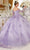 Cinderella Divine 15706 - Off-Shoulder Ballgown with Long Sleeves Sweet 16 Dresses