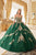 Cinderella Divine 15711 - Off-Shoulder Ballgown with Lace Applique Details Ball Gowns