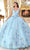 Cinderella Divine 15713 - Sweetheart Ballgown with 3D Floral Appliques Ball Gowns