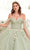 Cinderella Divine 15716 - Floral Embellished Sweetheart Ballgown Ball Gowns