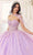 Cinderella Divine 15723 - Ballgown with Embellished Cape Ball Gowns