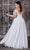 Cinderella Divine 7258W - Off Shoulder Floor Length Bridal Dress Wedding Dresses