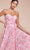 Cinderella Divine 7443 - Floral Sweetheart Evening Gown Prom Dresses