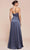 Cinderella Divine 7450 - Asymmetrical Hem Long Gown Prom Dresses