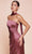 Cinderella Divine 7451 - Strapless Satin Long Gown Bridesmaid Dresses