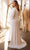 Cinderella Divine 7478WC - Cuffed Bishop Sleeve V-Neck Bridal Gown Mother Of The Bride Dresses