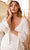 Cinderella Divine 7478WC - Cuffed Bishop Sleeve V-Neck Bridal Gown Mother Of The Bride Dresses