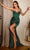 Cinderella Divine 7498 - Basque Waist Sweetheart Gown Evening Dresses 2 / Emerald