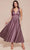 Cinderella Divine 7499 - Tea Length A-Line Dress Bridesmaid Dresses