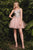 Cinderella Divine 9239 - Gilded A-Line Cocktail Dress Cocktail Dresses